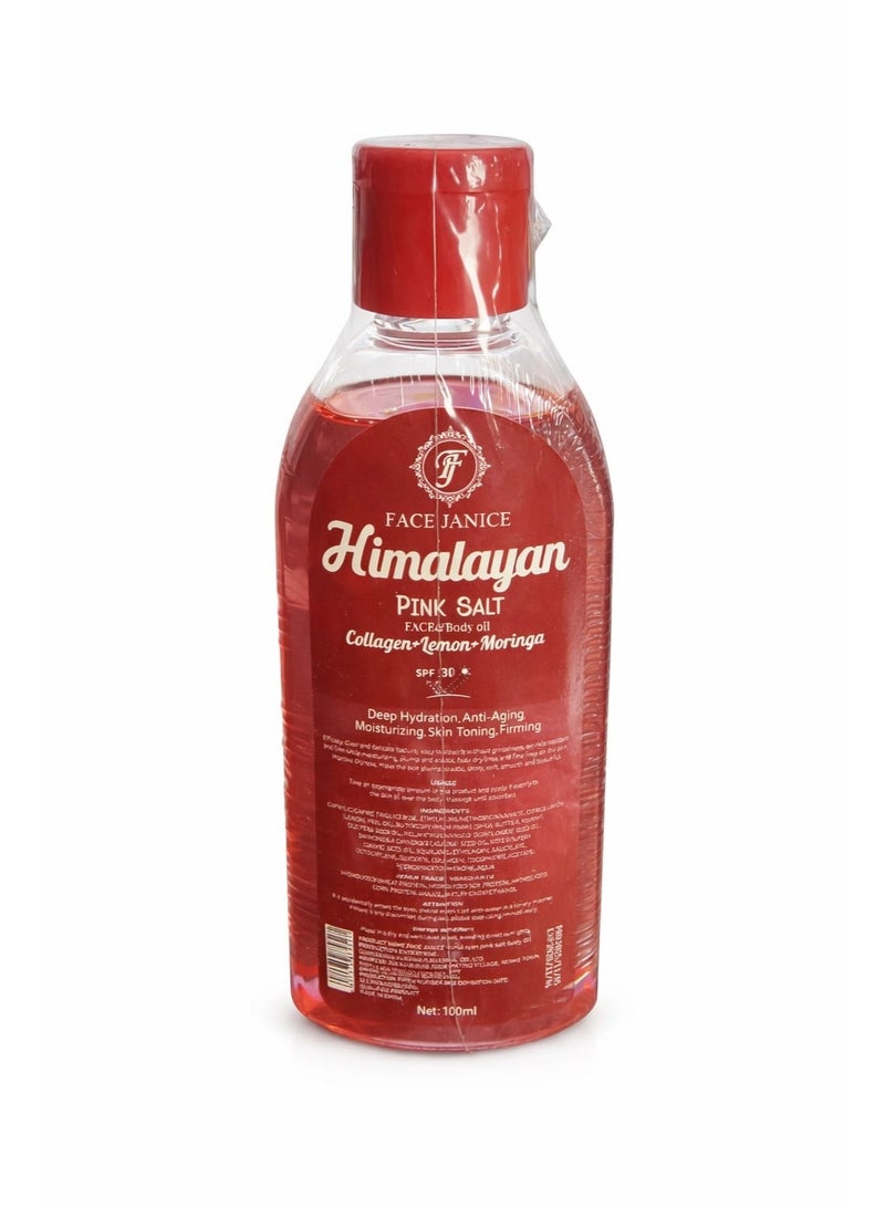 Himalayan pink salt face body oil